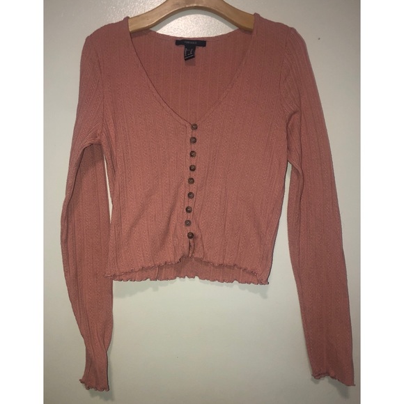 Pink/Mauve Cardigan - Picture 1 of 2